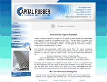 Tablet Screenshot of capitalrubbertallahassee.com